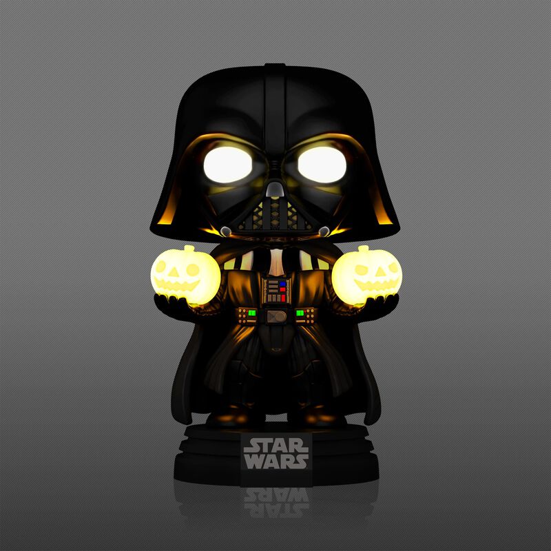 Pop! Super Light Up Darth Vader Holding Jack-O-Lanterns, , hi-res view 3